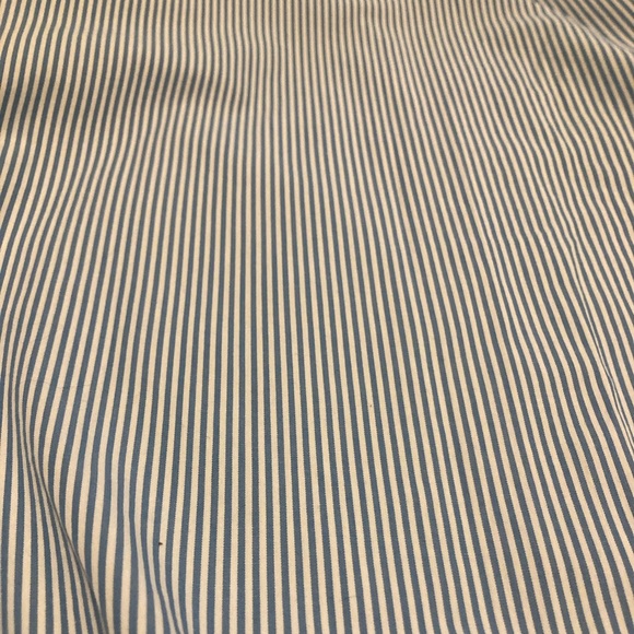 ABERCROMBIE & FITCH Shirt Dress : Blue and White Stripe - Medium - Picture 5 of 9